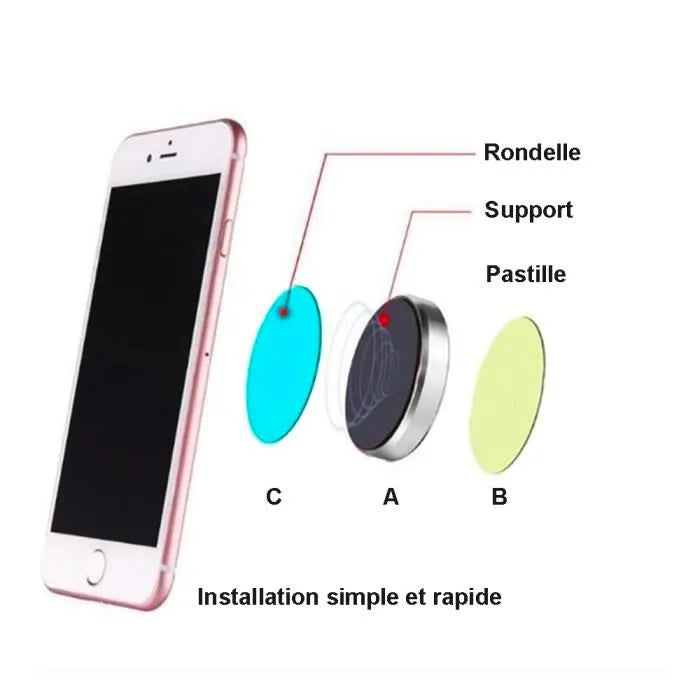 SUPPORT De Téléphone Magnetic Pro™